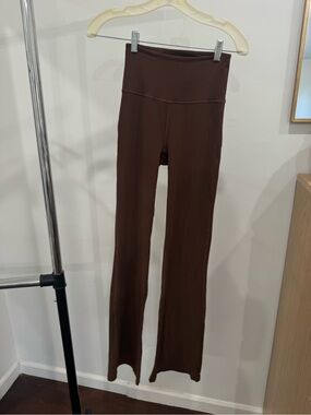 Lululemon High-Rise Brown Flare Yoga Pants